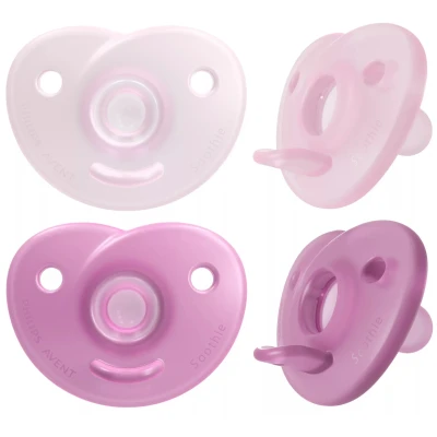 Abbildung von Philips Avent Curved Soothie 0 6 M, Rosa