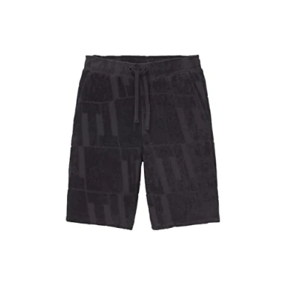 Abbildung von TOM Tailor French terry Bermuda Shorts für Kinder, Größe: 164, Dark grey design