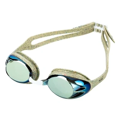 Abbildung von fashy Unisex Power Mirror Schwimmbrille, Comfort, gold