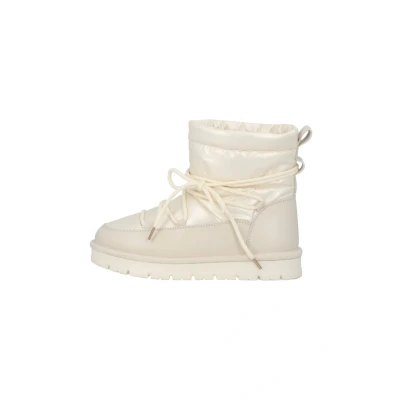 Abbildung von Palado Winterstiefel Damen Falenas by Sila Sahin bequeme Winterboots warm gefütterte Stiefel mit Kunstfell modische Stiefeletten Beige UK6 EU39