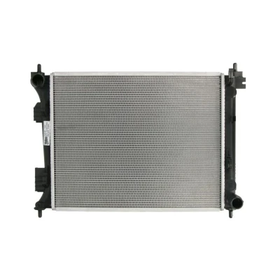 Abbildung von VALEO 701347 Kühler, Motorkühlung Aluminium 480 383 16 ohne Kappe Kühlrippen gelötet