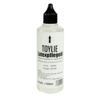 Abbildung von Latex Pflegeöl 100 ml Hochglanz, Schutz &amp; Anziehhilfe für Latexkleidung