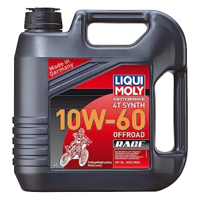 Abbildung von LIQUI MOLY Motorbike 4T Synth 10W 60 Offroad Race 4 L Motorrad Takt Öl Art. Nr.: 3054