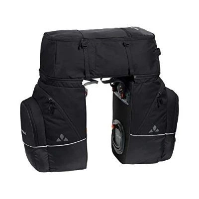 Abbildung von VAUDE Hinterradtaschen Karakorum, Dreifachtasche zum Radfahren, black uni, one Size, 124090510
