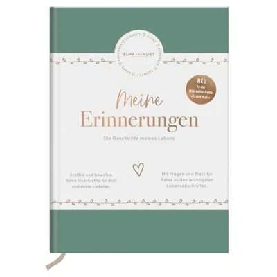 Abbildung von Meine Erinnerungen: Die Geschichte meines Lebens Biografie und Erinnerungsbuch mit inspirierenden Fragen Schönes Geschenk für Eltern Großeltern (Elma van Vliet Erinnerungsbücher)