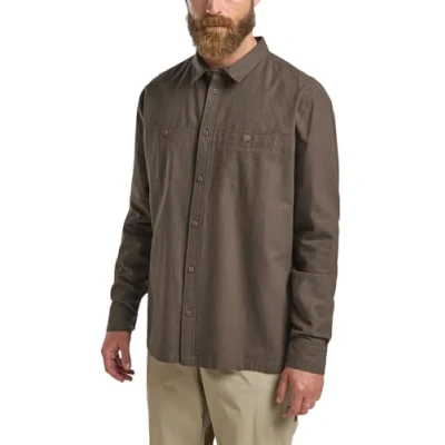 Abbildung von Jack Wolfskin Hemd, Herren, Größe: Small, Cold coffee