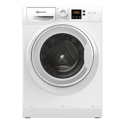 Abbildung von Bauknecht WAM 814 A Waschmaschine Frontlader/8kg/Energieeffizienzklasse A/Kurz 45/Anti Allergie Programm/Wolleprogramm/Kurz 30/Startzeitvorwahl/AutoClean/Flecken 40