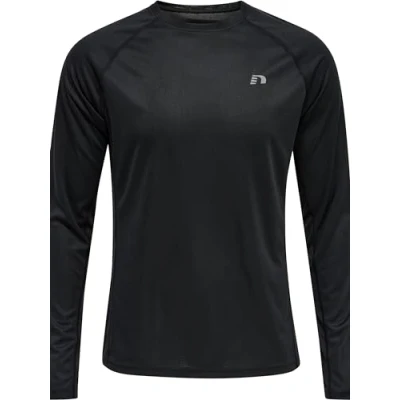 Abbildung von Newline MEN CORE Running Langarmshirt, Herren, Größe: Small, Black