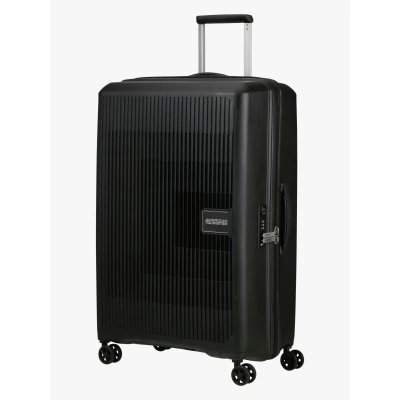 Abbildung von American Tourister Aerostep Spinner 77/28 Exp Tsa Black Koffer mit 4 Rollen