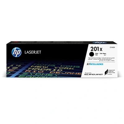 Abbildung von HP 201X (CF400X) Original Toner Schwarz mit hoher Reichweite für LaserJet Pro M252, XL