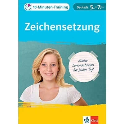 Abbildung von Klett 10 Minuten Training Deutsch Zeichensetzung 5. 7. Klasse: Kleine Lernportionen für jeden Tag