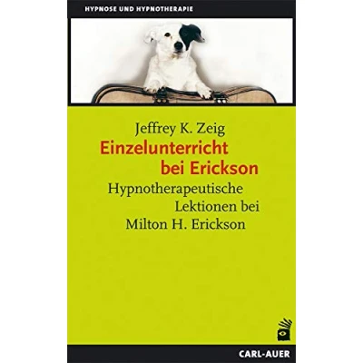 Abbildung von Einzelunterricht bei Erickson: Hypnotherapeutische Lektionen Milton H. Erickson (Hypnose und Hypnotherapie)