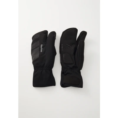 Abbildung von GripGrab Ride Winddichte Deep Winter 3 Finger Lobster Fahrradhandschuhe Warme Gel Gepolsterte Fahrrad Winterhandschuhe