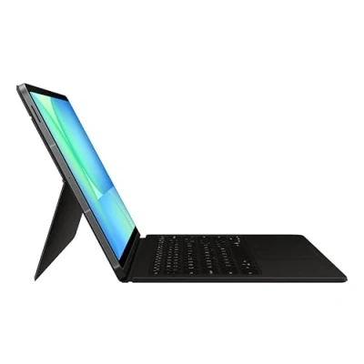 Abbildung von Samsung Book Cover Keyboard EF DX625 für das Galaxy Tab S10 FE+ mit QWERTZ Tastatur und AI Taste, Zweiteilige Tablet Hülle, schlankes Design, S Pen Fach, Black