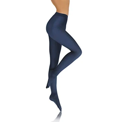 Abbildung von sesto senso Damen Strumpfhose Marineblau Bunte 40 DEN Blickdicht Microfaser XL Marine