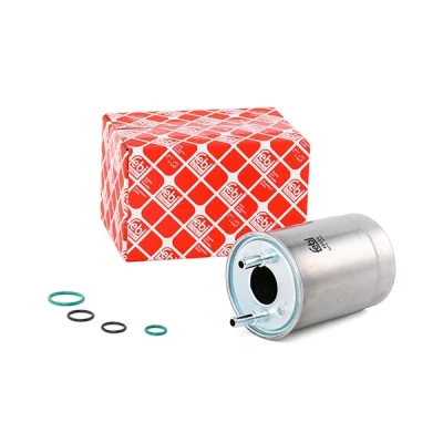 Abbildung von FEBI BILSTEIN 48554 Kraftstofffilter Leitungsfilter mit Dichtring RENAULT: MEGANE 3 Grandtour, Grand SCENIC 3, SUZUKI: Vitara 2 SUV