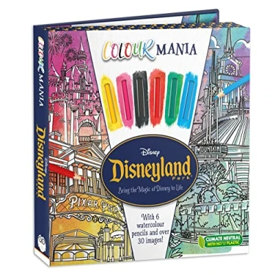 Abbildung von Disney: Disneyland Park (Colouring Book and Pencil Set)