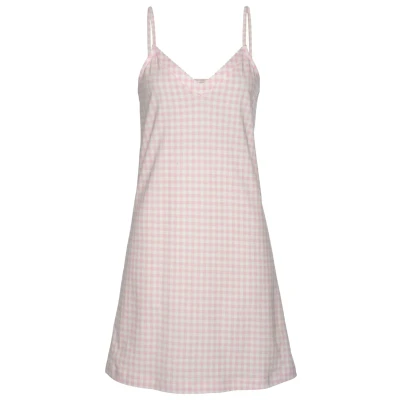 Abbildung von Lascana Nachthemd, Damen, Größe: 36/38, Rosa weiß