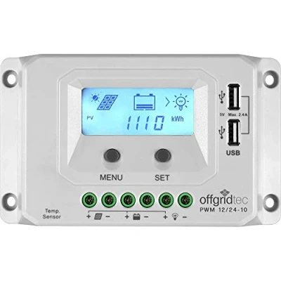 Abbildung von Offgridtec® PWM Pro Laderegler 12V/24V 10A USB