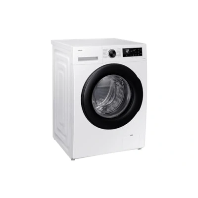 Abbildung von Samsung Waschmaschine, 9 kg, 1.400 U/min, EEK: A, Mikroplastik Programm, Ecobubble, 14 Programme, WiFi SmartControl, Weiß/Schwarz, WW9ECGC04AAEEG
