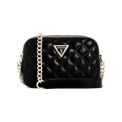 Abbildung von Guess Giully Camera BAG Umhängetasche, Damen, Größe: One Size, Black