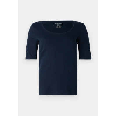 Abbildung von TOM Tailor CREW NECK Tshirt basic, Damen, Größe: XL, Sky captain blue