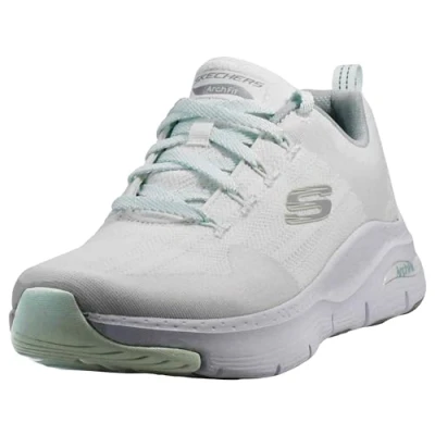 Abbildung von Skechers Damen Arch Fit Sneaker, White Mint Wmnt, 39 EU