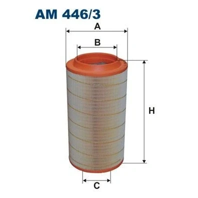 Abbildung von FILTRON AM 446/3 Luftfilter 507 267 Filtereinsatz