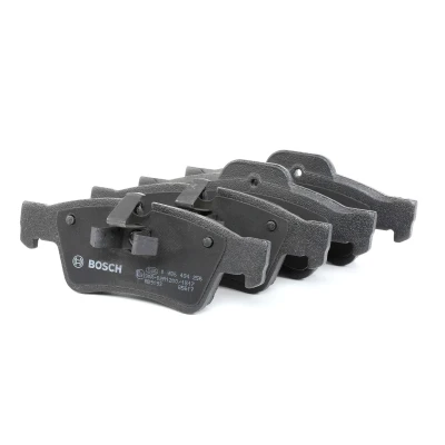 Abbildung von BOSCH 0 986 494 256 Bremsbelagsatz Low Metallic mit Montageanleitung, Anti Quietsch Blech, Kolbenclip MERCEDES BENZ: ML Class