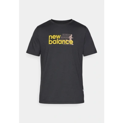 Abbildung von New Balance Graphic Sport Tshirt, Herren, Größe: XXL, Black