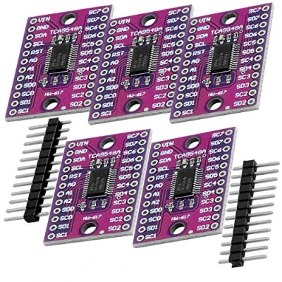 Abbildung von AZDelivery 5 x PCA9548A I2C Multiplexer 8 Kanal kompatibel mit Arduino inklusive E Book!