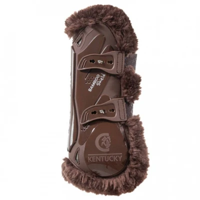 Abbildung von Kentucky Gamaschen Bamboo Elastic Vegan Sheepskin Braun/Braun