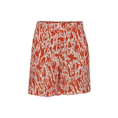 Abbildung von ICHI Ihvera SHO4 Shorts, Damen, Größe: 38, Mandarin red
