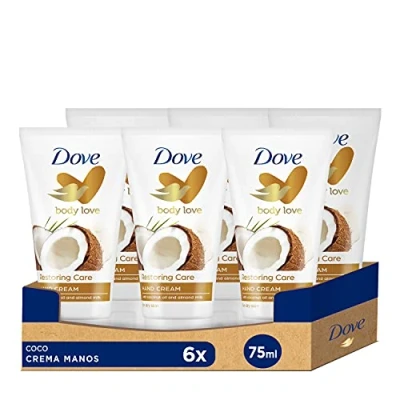 Abbildung von Dove Kokos und Mandelmilchöl 500 ml Handcreme