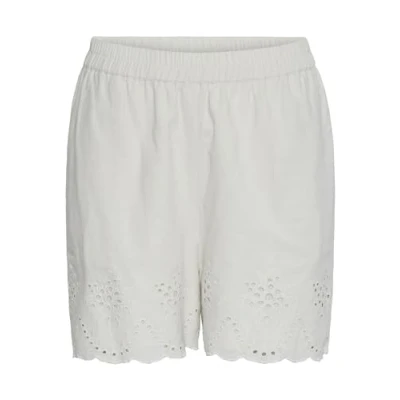 Abbildung von Pieces Pcalmina Embroidery Shorts, Damen, Größe: XS, Hydrangea