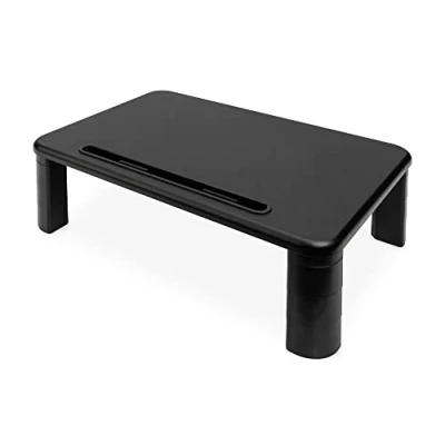 Abbildung von DIGITUS Ergonomische Monitor Erhöhung 3 Höhen Bildschirm Ständer Traglast 10 kg Tablet &amp; Smartphone