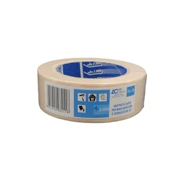 Abbildung von ACIT Kreppband Classic Beige, Universal Abklebeband, Premium Malerkrepp, Klebeband für Malerarbeiten (38 mm)
