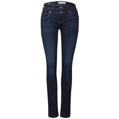 Abbildung von Street One Casual FIT Jeans Slim Fit, Damen, Größe: 33x32, Blau