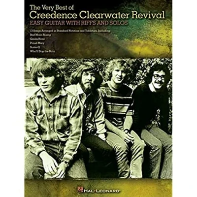 Abbildung von The Very Best Of Creedence Clearwater Revival For Easy Guitar (With Riffs And Solos): Noten, Sammelband, Tabulatur für Gitarre