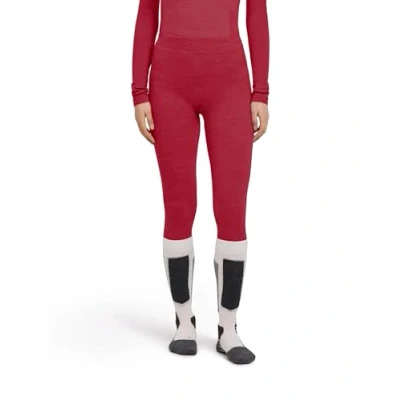 Abbildung von Falke 3/4 Sporthose, Damen, Größe: Large, Red