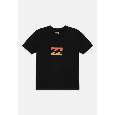 Abbildung von Billabong TEAM WAVE Tshirt print für Kinder, Größe: 116, Blk