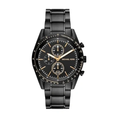 Abbildung von Michael Kors Accelerator Watch Chronograph, Herren, Größe: One Size, Black