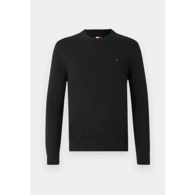Abbildung von Tommy Jeans SLIM Sweater Strickpullover, Herren, Größe: 52, Black