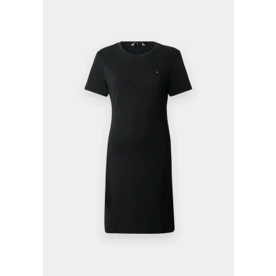 Abbildung von Tommy Hilfiger NEW CODY Jerseykleid, Damen, Größe: XXS, Black