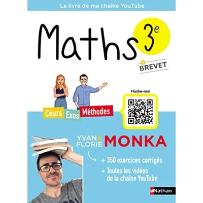 Abbildung von Maths 3e avec Yvan Monka: Cours, exos, méthodes