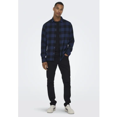 Abbildung von Only &amp; Sons LOOM Jeans Slim Fit, Herren, Größe: 32x36, Black denim