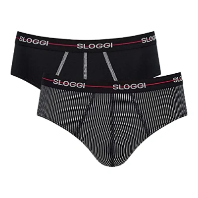 Abbildung von Sloggi Herren Start Midi C2P box, RED DARK COMBINATION, 8