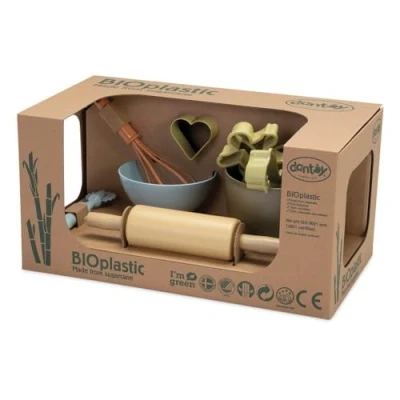 Abbildung von Dantoy Backset für Kinder Hergestellt aus Bioplastik Zuckerrohr Spülmaschinenfest Altersgruppe 2+ Jahre