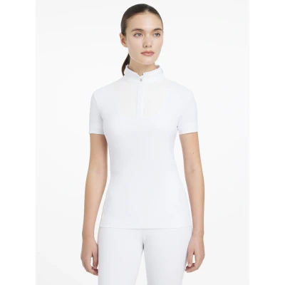 Abbildung von LeMieux Turniershirt Sophia Pleated Weiß 42 Agradi.deVerkauft von Agradi