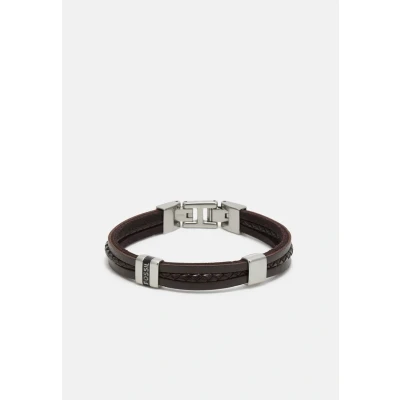 Abbildung von Fossil TONE Armband, Herren, Größe: One Size, Brown